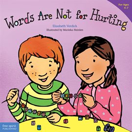 Cover image for Words Are Not for Hurting