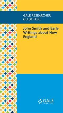 Cover image for John Smith and Early Writings about New England