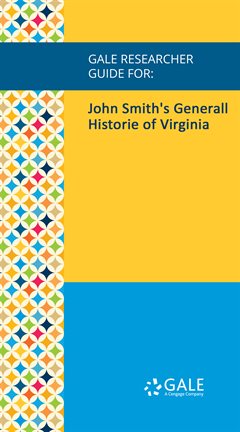 Cover image for John Smith's Generall Historie of Virginia