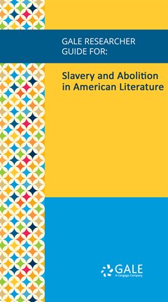 Imagen de portada para Slavery and Abolition in American Literature