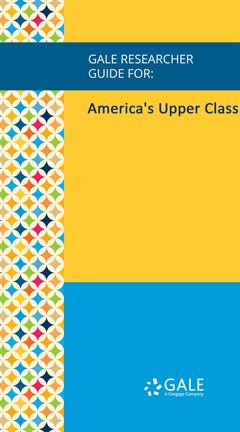 Imagen de portada para America's Upper Class