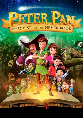 Cover image for Peter Pan: The Quest for the Never Book