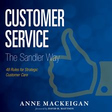 Imagen de portada para Customer Service The Sandler Way