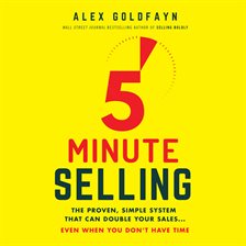 Imagen de portada para 5-Minute Selling