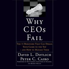 Imagen de portada para Why CEOs Fail