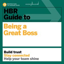 Cover image for HBR Guide to Being a Great Boss