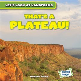 Cover image for That's a Plateau!