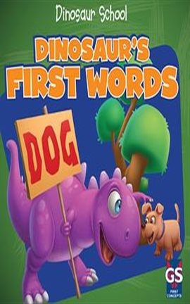Cover image for Dinosaur's First Words
