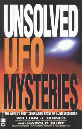 Cover image for Unsolved UFO Mysteries