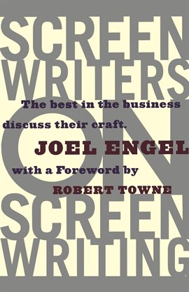Imagen de portada para Screenwriters on Screen-Writing