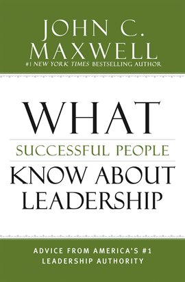 Cover image for What Successful People Know about Leadership