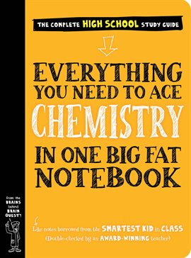 Imagen de portada para Everything You Need to Ace Chemistry in One Big Fat Notebook
