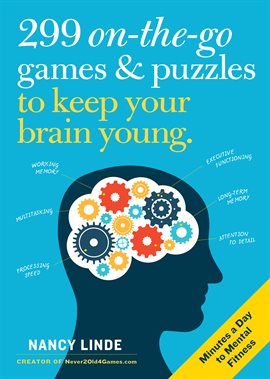 Cover image for 299 On-the-Go Games & Puzzles to Keep Your Brain Young