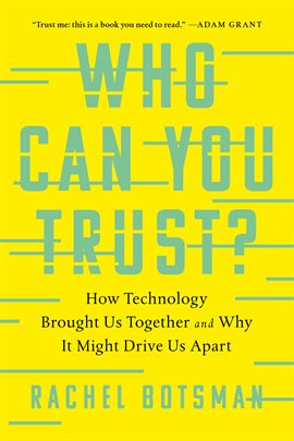 Cover image for Who Can You Trust?