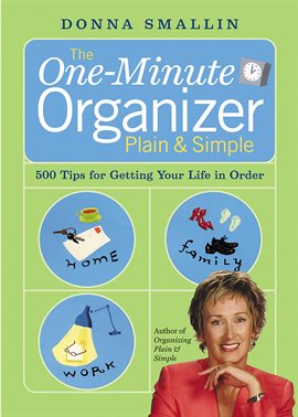 Cover image for The One-Minute Organizer Plain & Simple