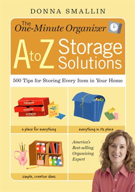 Cover image for The One-Minute Organizer A to Z Storage Solutions