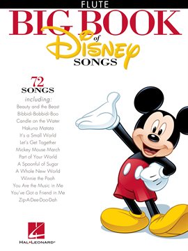 Imagen de portada para The Big Book of Disney Songs (Songbook)