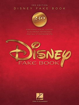 Cover image for The Disney Fake Book  (Songbook)