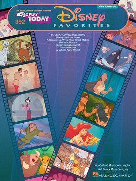 Imagen de portada para Disney Favorites (Songbook)