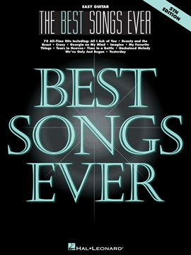 Cover image for The Best Songs Ever  (Songbook)
