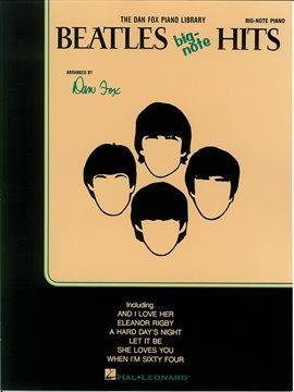 Cover image for Beatles Big Note Hits (Songbook)