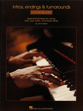 Cover image for Intros, Endings & Turnarounds for Keyboard (Music Instruction)