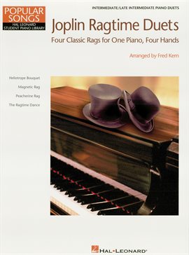 Imagen de portada para Joplin Ragtime Duets (Songbook)