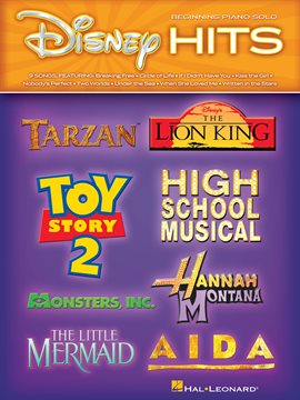Imagen de portada para Disney Hits Songbook