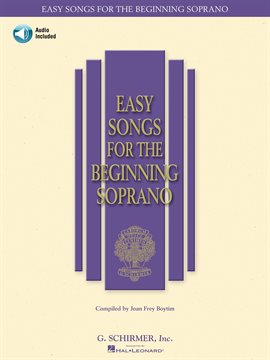 Imagen de portada para Easy Songs for the Beginning Soprano (Songbook)