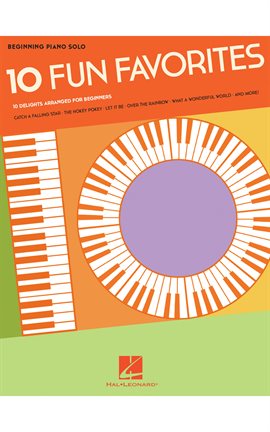 Cover image for 10 Fun Favorites Songbook - Beginning Piano Solos