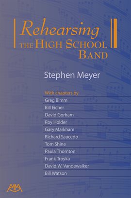 Imagen de portada para Rehearsing the High School Band