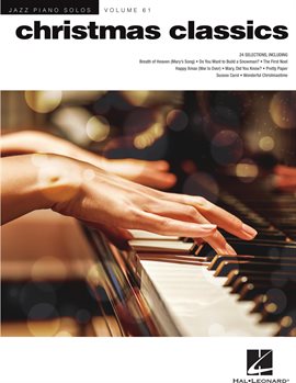 Cover image for Christmas Classics - Jazz Piano Solos Series Volume 61