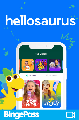 Cover image for Hellosaurus BingePass