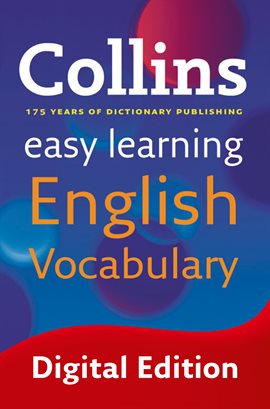 Cover image for Easy Learning English Vocabulary