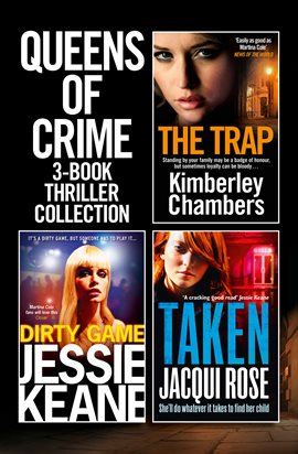 Cover image for Queens of Crime: 3-Book Thriller Collection
