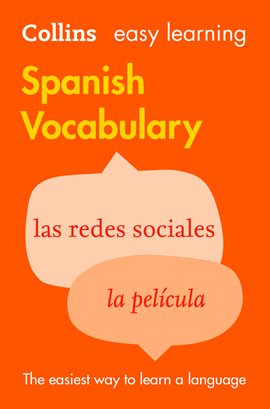 Cover image for Easy Learning Spanish Vocabulary
