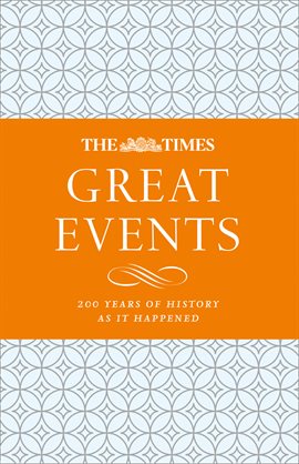 Cover image for The Times Great Events