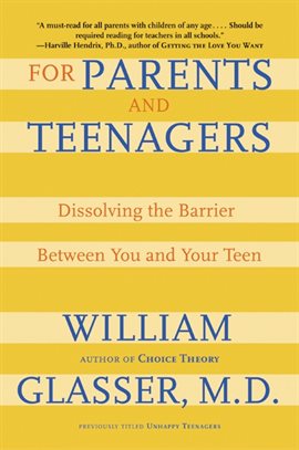 Cover image for For Parents and Teenagers