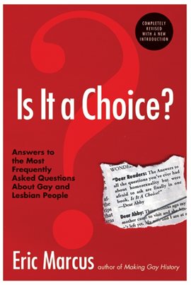 Cover image for Is It a Choice?