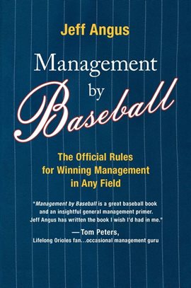 Cover image for Management by Baseball