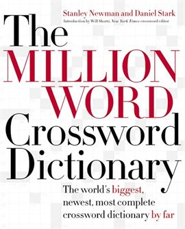 Cover image for The Million Word Crossword Dictionary
