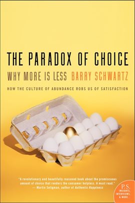 Cover image for The Paradox of Choice