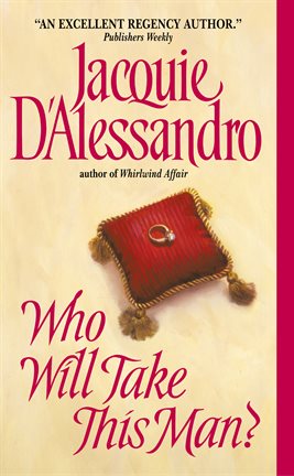 Imagen de portada para Who Will Take This Man?