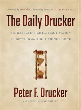 Cover image for The Daily Drucker