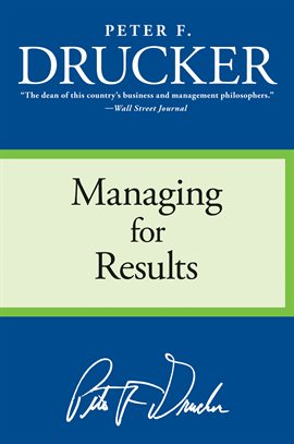 Cover image for Managing for Results