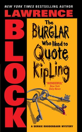 Cover image for The Burglar Who Liked to Quote Kipling