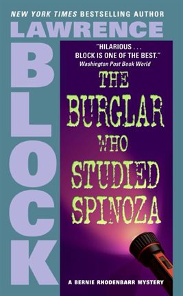 Cover image for The Burglar Who Studied Spinoza