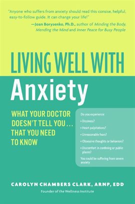 Cover image for Living Well with Anxiety