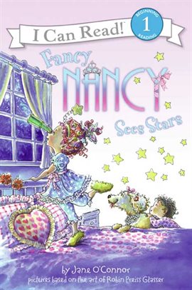 Cover image for Fancy Nancy Sees Stars