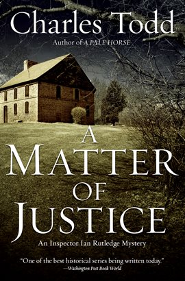 Cover image for A Matter of Justice